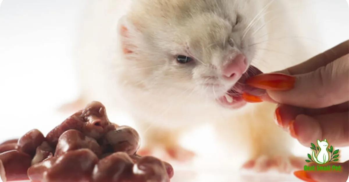 what pet ferrets can eat 